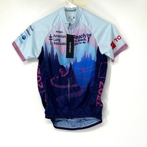 Primal NWT men’s reach the beach Oregon 22’ cycling jersey